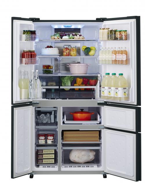 652L Frex French Refrigerator SJFX660SBK Sharp Singapore